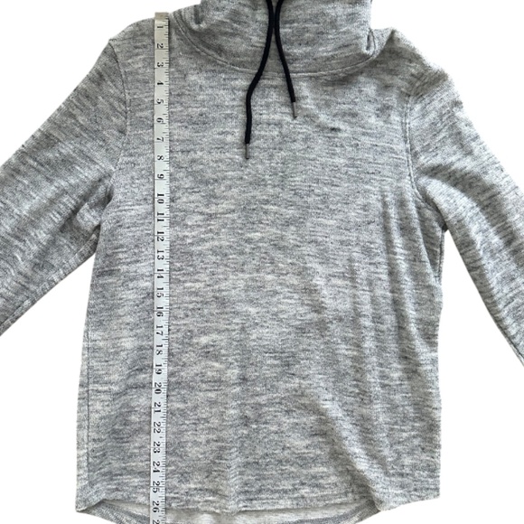 Express Men's Gray Cotton Blend Mock Sweater Size M - Picture 4 of 6